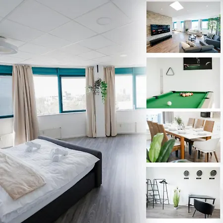 Design Penthouse - 4Sz - 2Baeder - Whirlpool - 2 Parkplaetze - Dachterrasse Apartment Karlsruhe Exterior photo